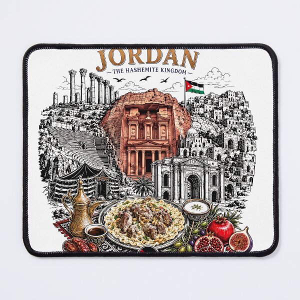 Item preview, Jordan Vintage Travel Poster Art designed and sold by CHC.