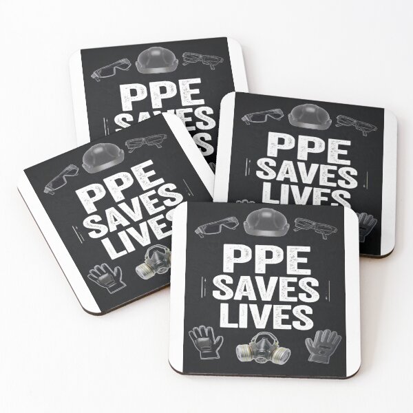 Item preview, PPE SAVES LIVES designed and sold by safetygearpro.