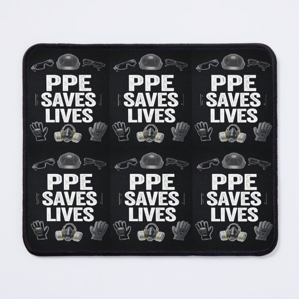 Item preview, PPE SAVES LIVES designed and sold by safetygearpro.