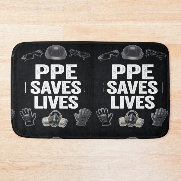 Item preview, PPE SAVES LIVES designed and sold by safetygearpro.