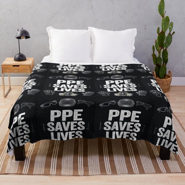 Item preview, PPE SAVES LIVES designed and sold by safetygearpro.