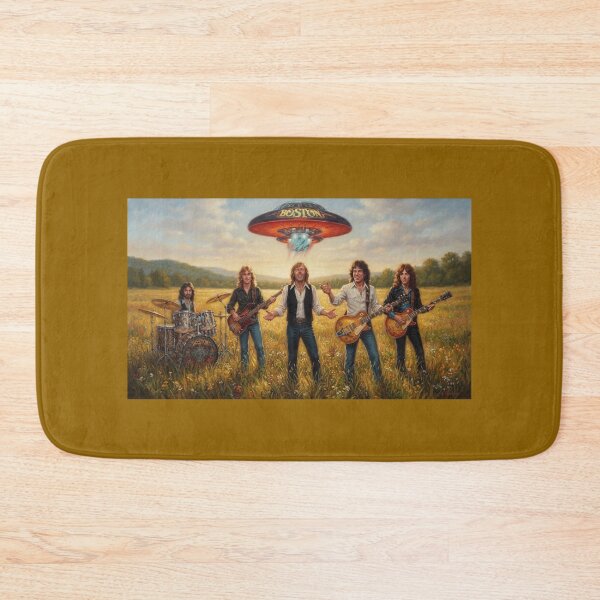 Item preview, Boston Band Painting Poster designed and sold by Halifaxartguy.