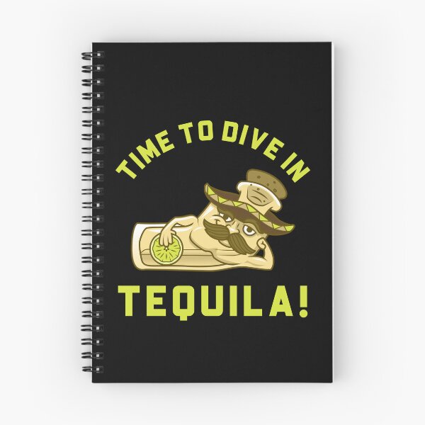Item preview, Time To Dive In Tequila Funny designed and sold by BejcarGraphics.