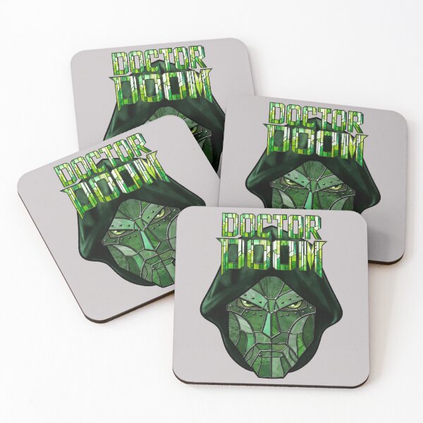Item preview, Doctor Doom Stainglass Face designed and sold by Presents For The Dead.