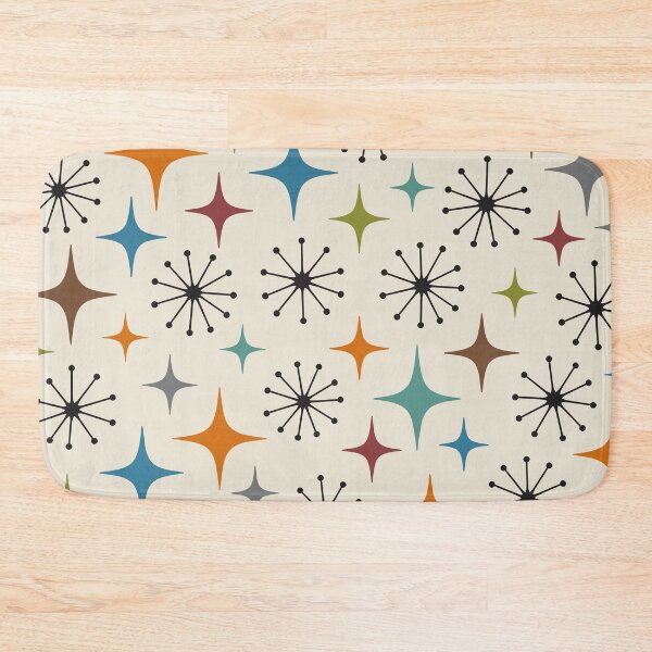Item preview, Retro Mid Century Modern Atomic Starburst Pattern designed and sold by tonymagnerart.