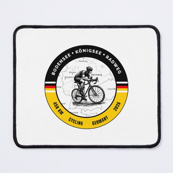 Item preview, Bodensee-Königssee Radweg 2026 – Radtour Deutschland- CYCLING GERMANY designed and sold by designkb.