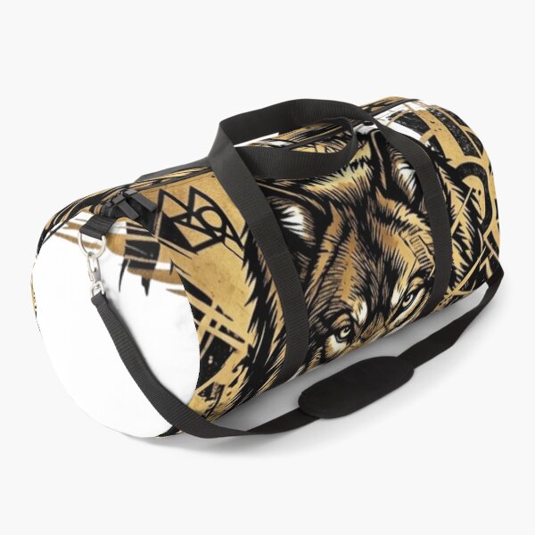 Item preview, Golden Instincts Vector Wolf designed and sold by GabeMountainArt.