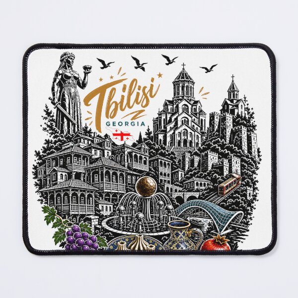 Item preview, Tbilisi Georgia Vintage Travel Poster Art designed and sold by CHC.