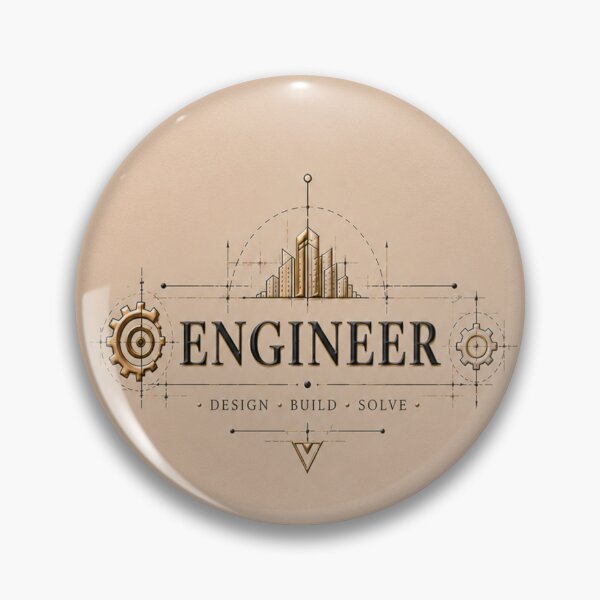 Item preview, Engineer– Nude Gold Engineering Design designed and sold by HO•Designs.
