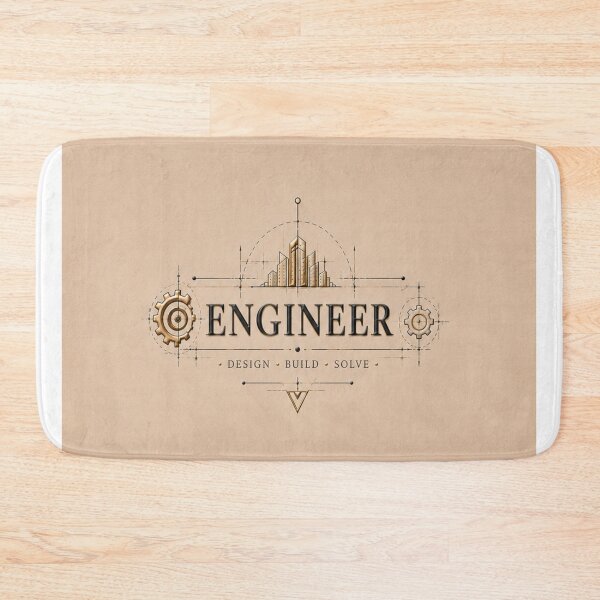Item preview, Engineer– Nude Gold Engineering Design designed and sold by HO•Designs.
