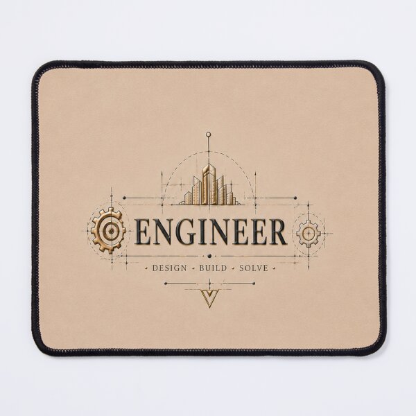 Item preview, Engineer– Nude Gold Engineering Design designed and sold by HO•Designs.