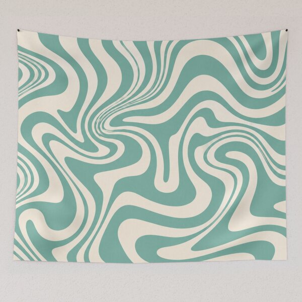 Item preview, Retro swirl pattern designed and sold by RishabhArts1.