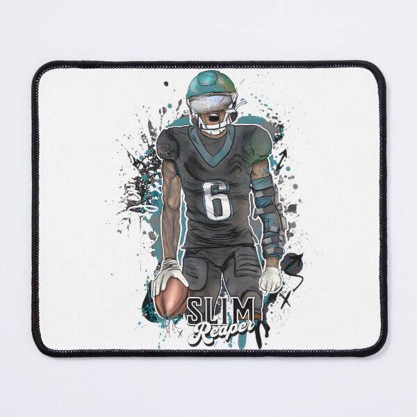 Item preview, Beware The Devonta Smith Slim Reaper Illustration ⭐⭐⭐⭐⭐ designed and sold by MarcodeJonge.