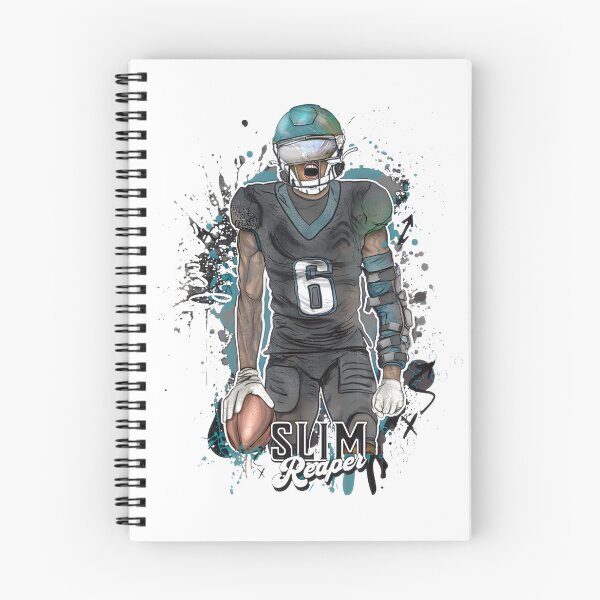 Item preview, Beware The Devonta Smith Slim Reaper Illustration ⭐⭐⭐⭐⭐ designed and sold by MarcodeJonge.