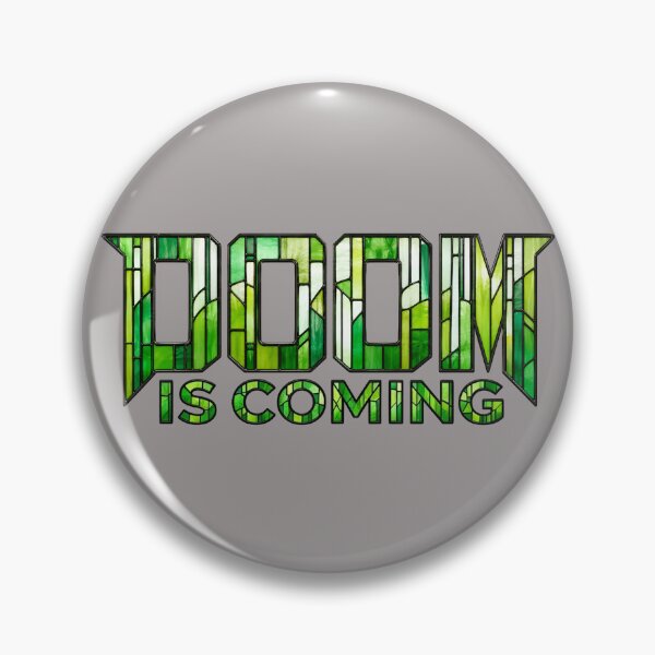 Item preview,  DOOM IS COMING Stainglass Effect - Avengers Doomsday designed and sold by Presents For The Dead.