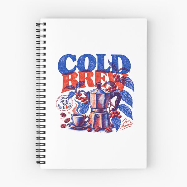 Item preview, Cold Brew Vintage Moka Pot Risograph Overprint Art designed and sold by Mdozet.
