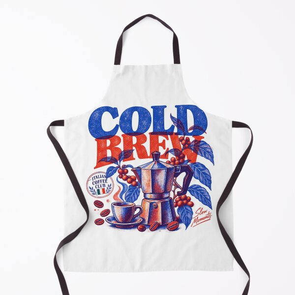 Item preview, Cold Brew Vintage Moka Pot Risograph Overprint Art designed and sold by Mdozet.