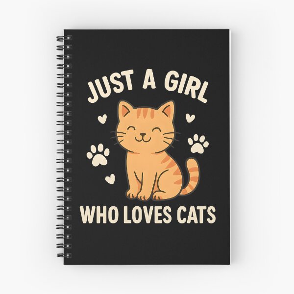 Item preview, Just A Girl Who Loves Cats Cute Orange Tabby Mom Retro designed and sold by Photo-Sphere101.