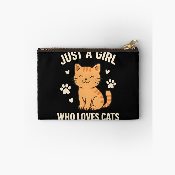 Item preview, Just A Girl Who Loves Cats Cute Orange Tabby Mom Retro designed and sold by Photo-Sphere101.