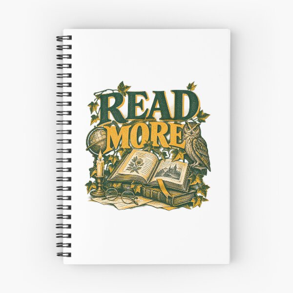 Item preview, Read More Dark Academia Vintage Book Owl Overprint Art designed and sold by Mdozet.