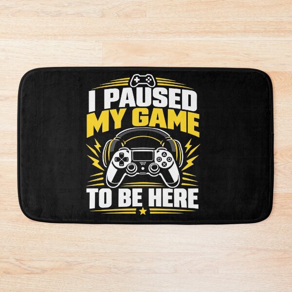 Item preview, I Paused My Game To Be Here, Funny Gamer T-Shirt, Gaming Humor designed and sold by mraihan.