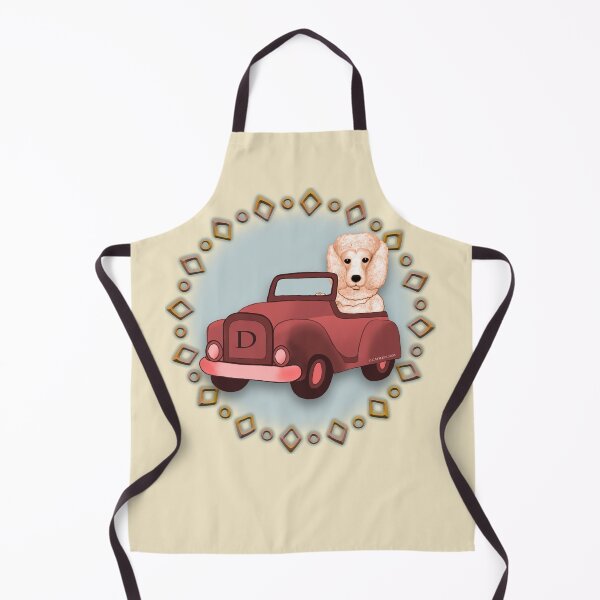 Item preview, Peach Poddle Dog Driving Car designed and sold by artmuvz.