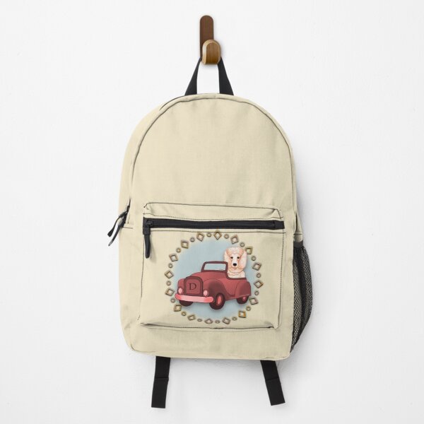 Item preview, Peach Poddle Dog Driving Car designed and sold by artmuvz.