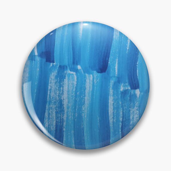 Item preview, Watercolor blue tiles impressionist expression light strokes vertical designed and sold by antimotivational.