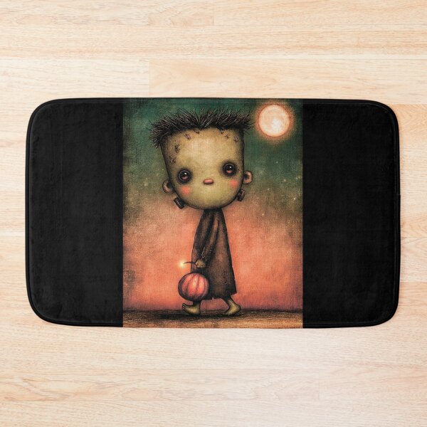 Item preview, Frankenstein's Monster and the Moon. Halloween. designed and sold by MagelliShop.