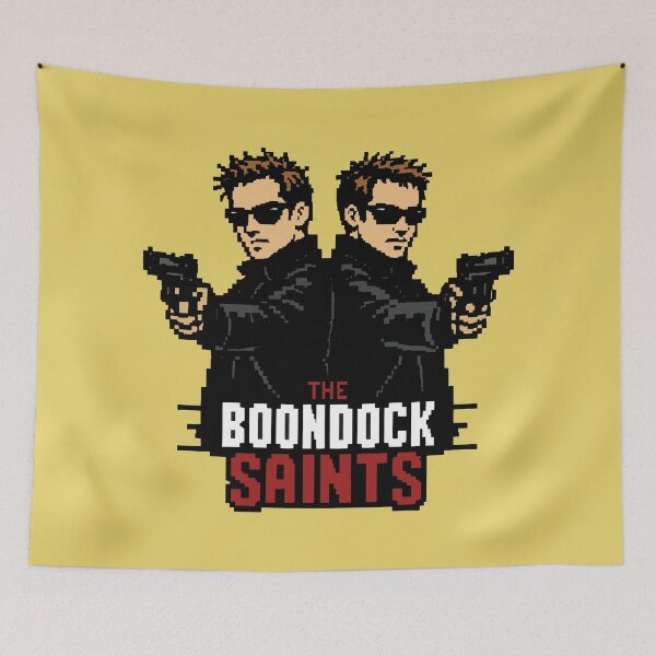 Item preview, The Boondock Saints MacManus Brothers Pixel Art designed and sold by Karamram Studio.