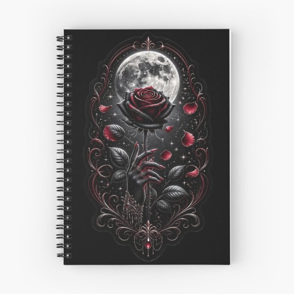 Item preview, The Rose That Loved The Moon designed and sold by Pixel & Moon.