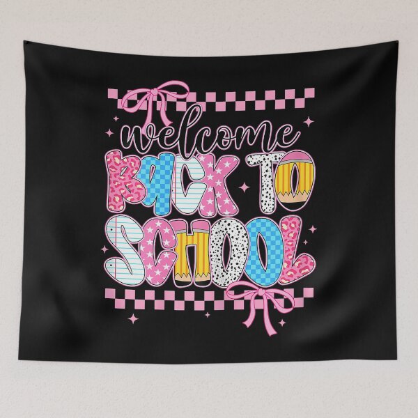 Item preview, Welcome Back To School First Day Teacher Girls Kids Coquette designed and sold by ripgoatclothing.