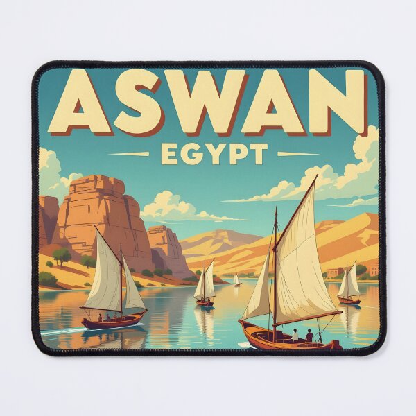 Item preview, Aswan Egypt - Scenic Travel Destinations designed and sold by LSVart.