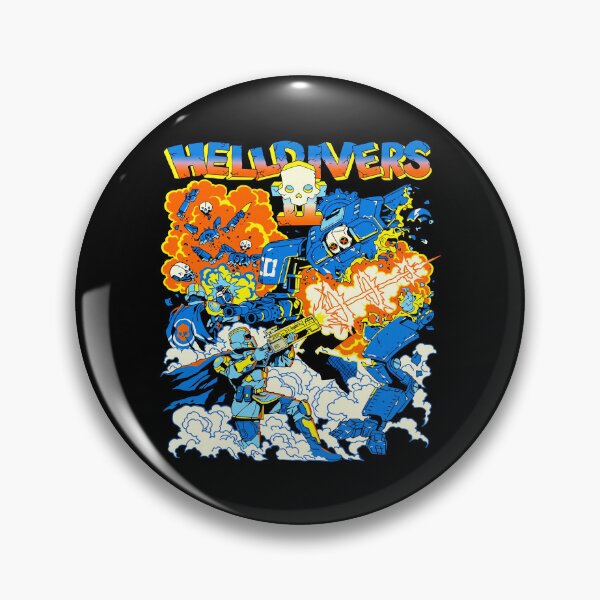 Item preview, Helldivers 2 Super Earth Soldier Combat Action designed and sold by vizdraws.