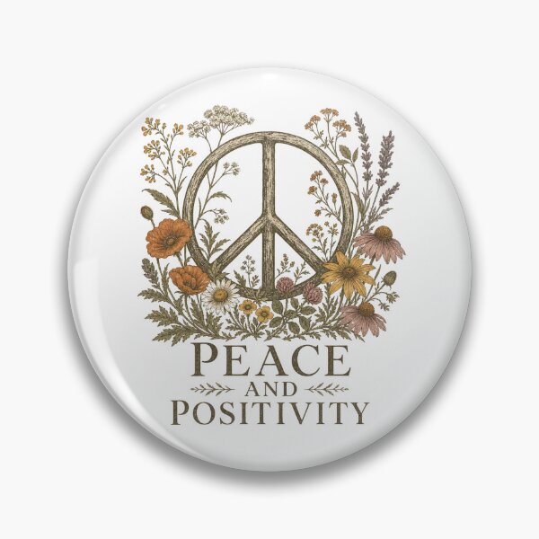 Item preview, Peace And Positivity designed and sold by GrooveAndGlow.