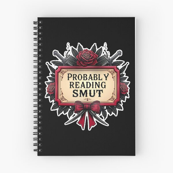 Item preview, Probably Reading Smut - Dark Romance BookTok Sticker designed and sold by AlruanceStudio.