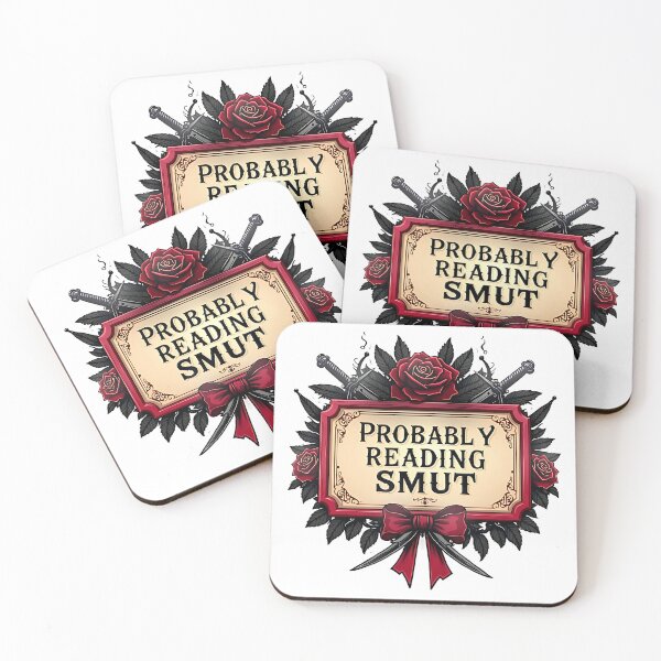 Item preview, Probably Reading Smut - Dark Romance BookTok Sticker designed and sold by AlruanceStudio.