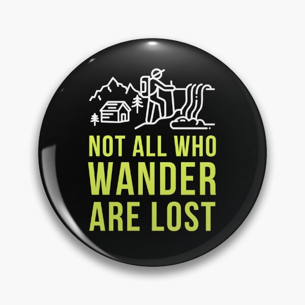 Item preview, Not All Who Wander Are Lost Funny Travel T-Shirt Adventure Gift Wanderlust Compass Tee designed and sold by TongTang.