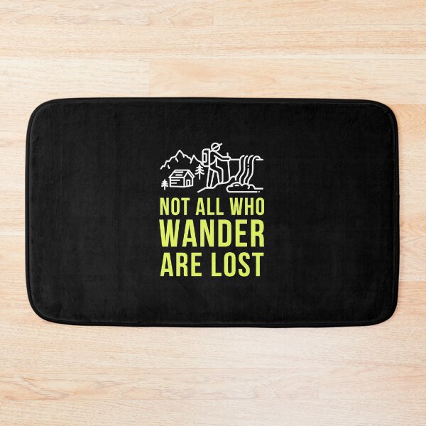 Item preview, Not All Who Wander Are Lost Funny Travel T-Shirt Adventure Gift Wanderlust Compass Tee designed and sold by TongTang.