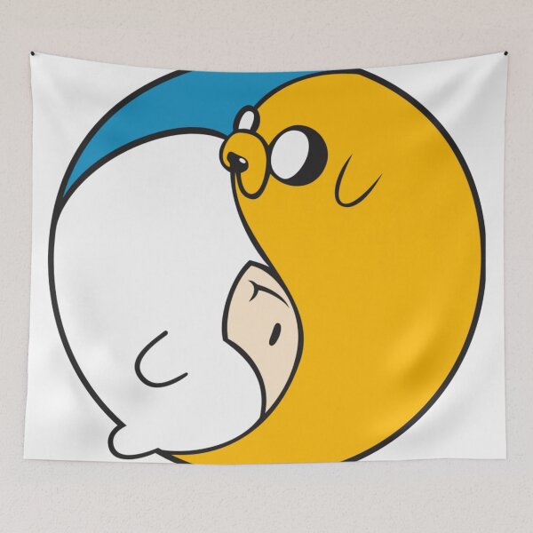 Item preview, Yin-Yang Finn and Jake designed and sold by TAI-KU.