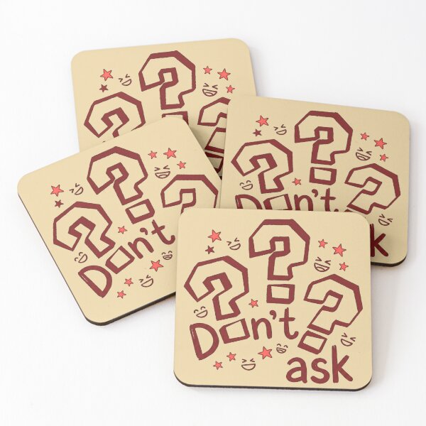 Item preview, Don’t Ask Cartoon Quote designed and sold by FatmaAhmed90.