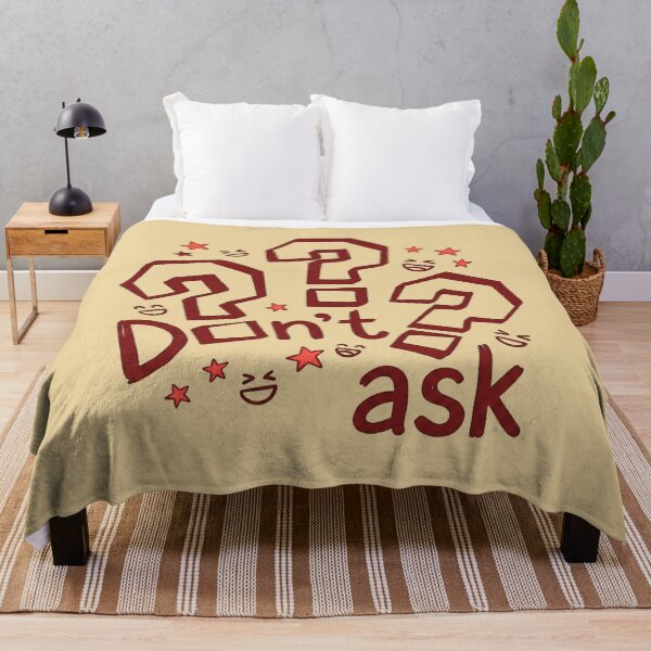 Item preview, Don’t Ask Cartoon Quote designed and sold by FatmaAhmed90.