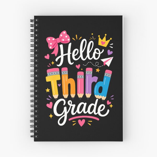 Item preview, Hello Third Grade Coquette Bow Girls Back To School designed and sold by ripgoatclothing.