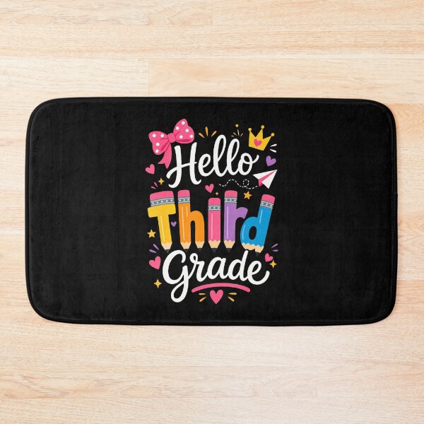Item preview, Hello Third Grade Coquette Bow Girls Back To School designed and sold by ripgoatclothing.