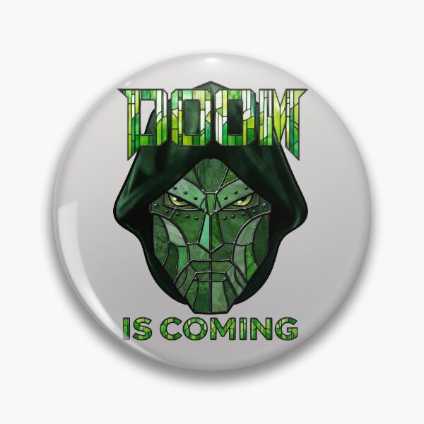 Item preview, Doom is Coming Stainglass Effect designed and sold by Presents For The Dead.