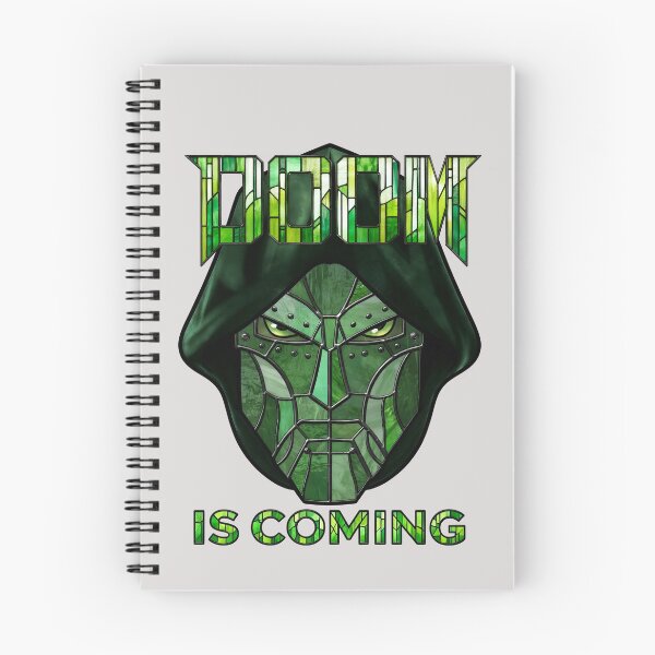 Item preview, Doom is Coming Stainglass Effect designed and sold by Presents For The Dead.