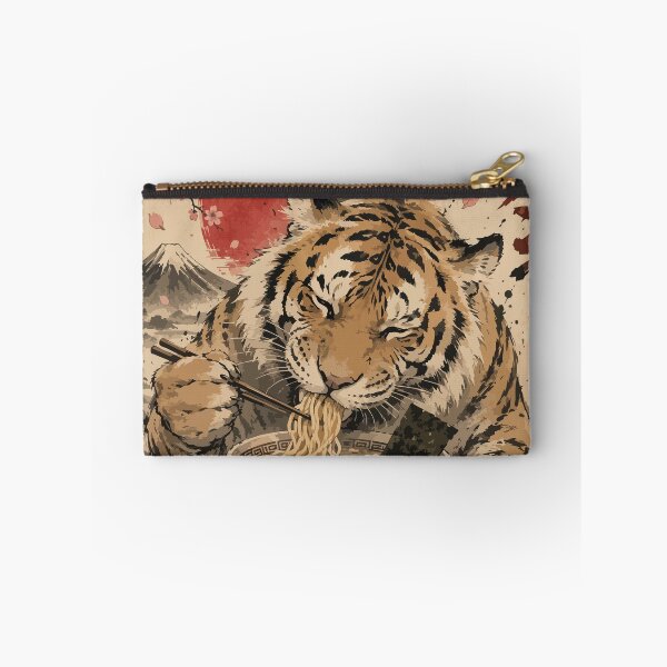 Item preview, Tiger Ramen Sumie Japanese Vintage designed and sold by TomFrontierArt.