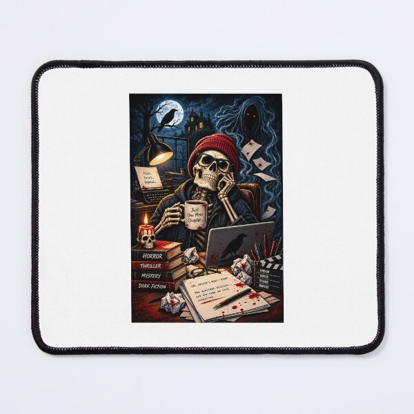Item preview, Horror Author, Just One More Chapter designed and sold by Calamito.