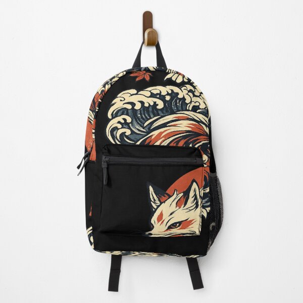 Item preview, Kitsune Dragon Riding Japanese Waves designed and sold by Mythic Tide Studio.