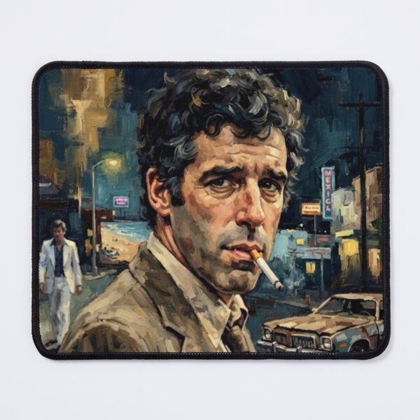 Item preview, The Long Goodbye Neo Noir Fine Art Tribute designed and sold by Art's Diner.